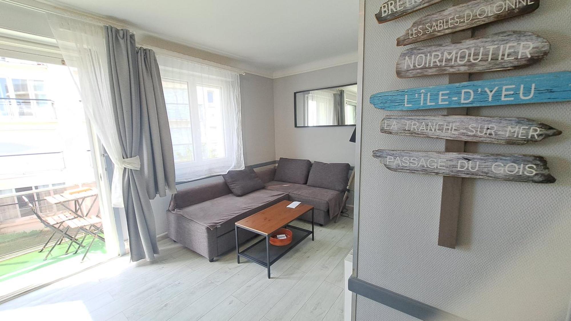 Couchant Radieux Appartement 2 Pieces 4 Personnes Vue Mer Saint-Jean-de-Monts Eksteriør billede